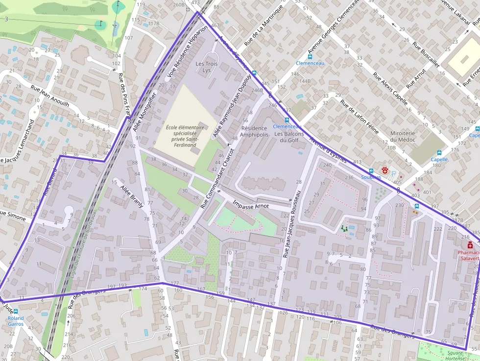 Appartement 46 m² deux pieces à vendre à Bordeaux