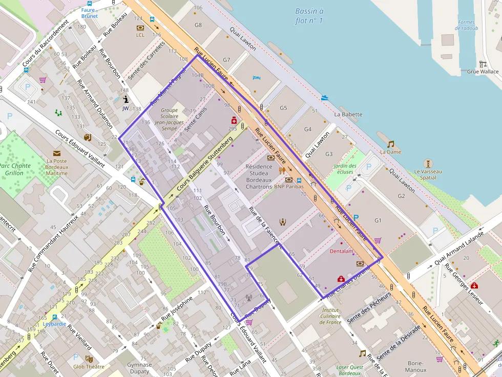 Appartement 65 m² trois pièces à vendre à Bordeaux