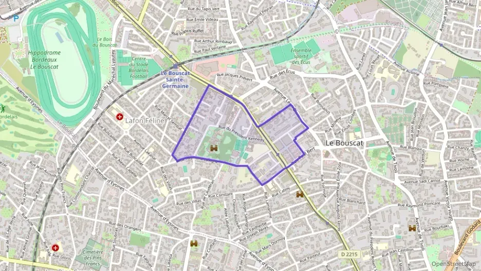 Appartement 77 m² trois pièces à vendre à Le Bouscat