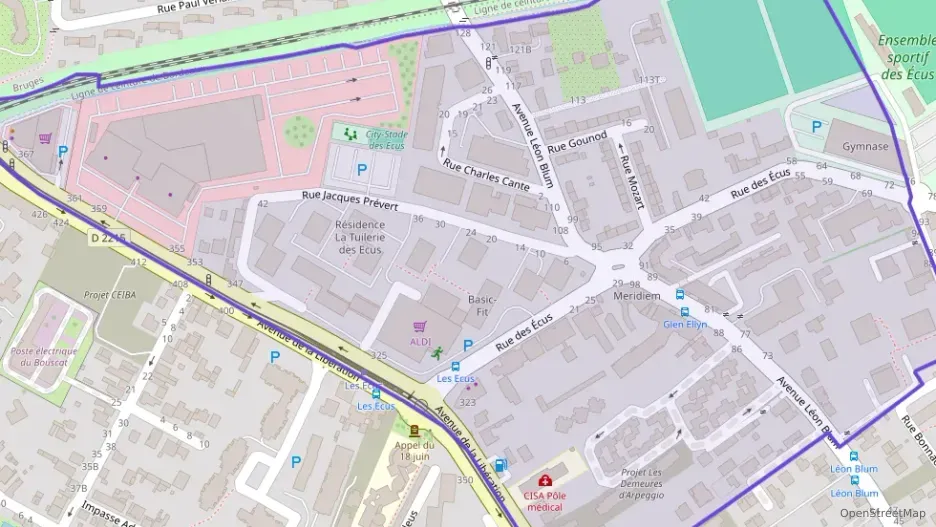 Appartement 69 m² trois pièces à vendre à Le Bouscat Appartement 69 m² trois pièces à vendre à Le Bouscat