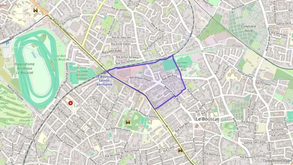 Appartement 49 m² deux pieces à vendre à Le Bouscat