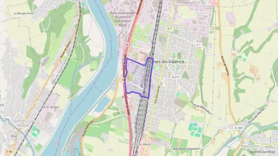 Appartement 54 m² trois pièces à vendre à Portes-lès-Valence Appartement 54 m² trois pièces à vendre à Portes-lès-Valence