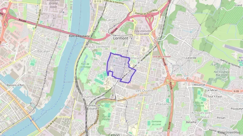 Appartement 65 m² trois pièces à vendre à Lormont