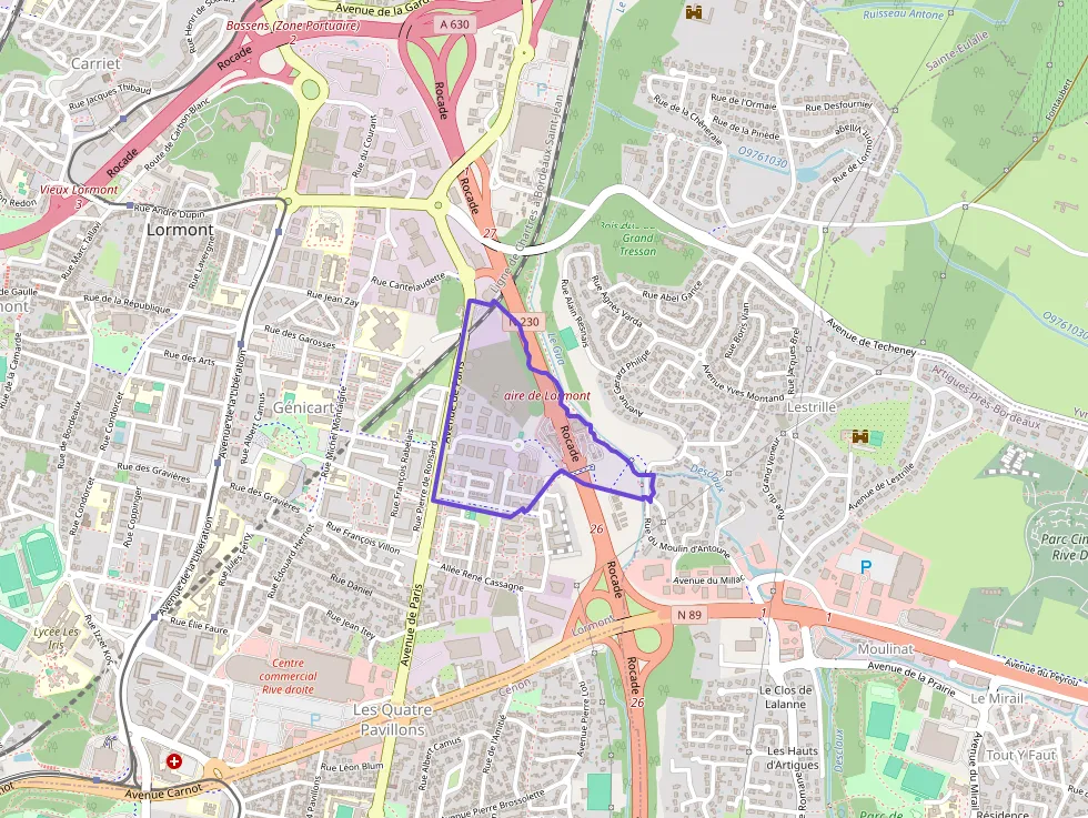 Appartement 50 m² deux pieces à vendre à Lormont