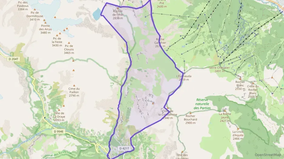 Appartement 60 m² deux pieces à vendre à Vallouise-Pelvoux