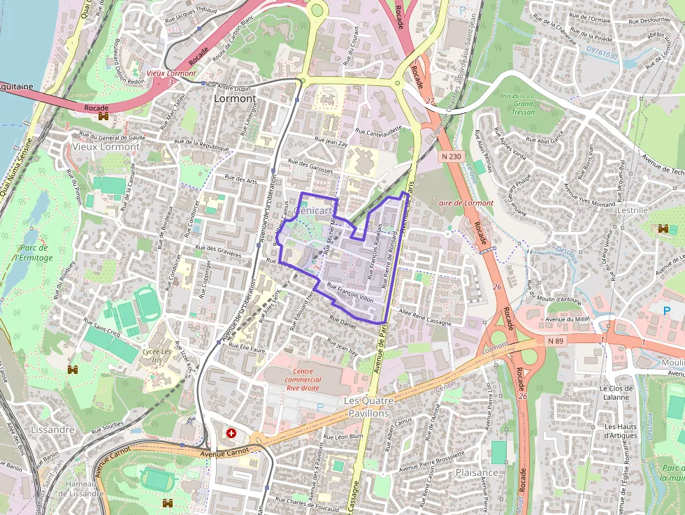 Appartement 67 m² trois pièces à vendre à Lormont