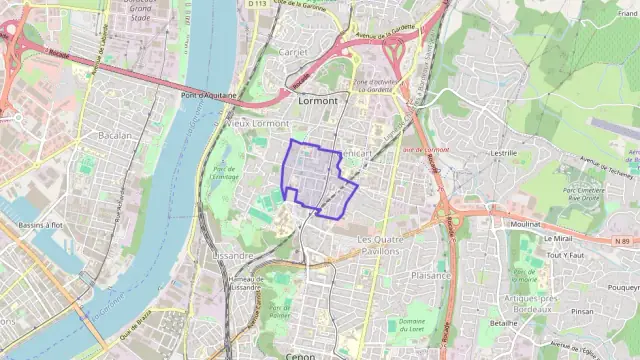 Appartement 74 m² quatre pièces à vendre à Lormont