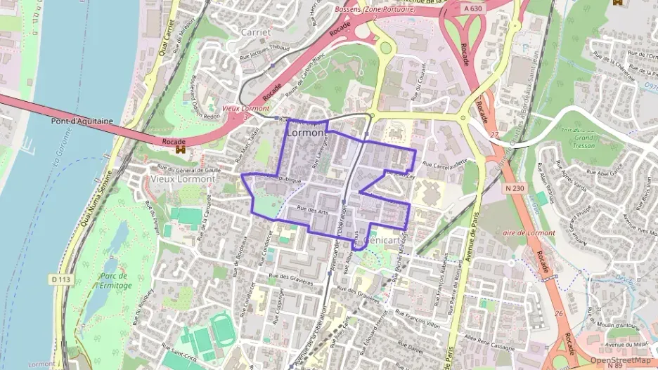 Appartement 68 m² trois pièces à vendre à Lormont