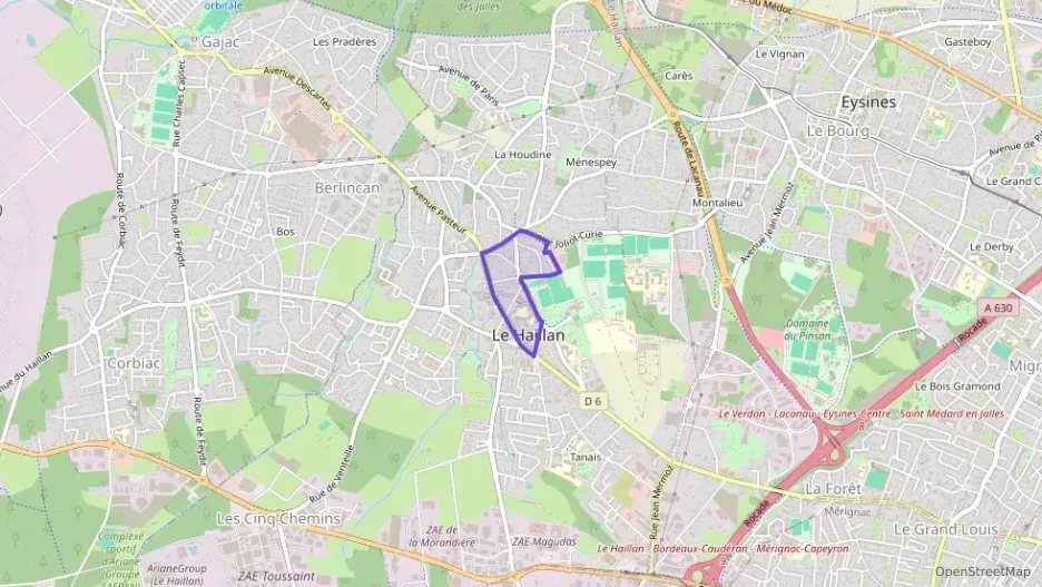 Appartement 55 m² trois pièces à vendre à Le Haillan
