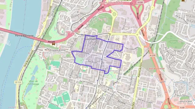 Appartement 57 m² trois pièces à vendre à Lormont