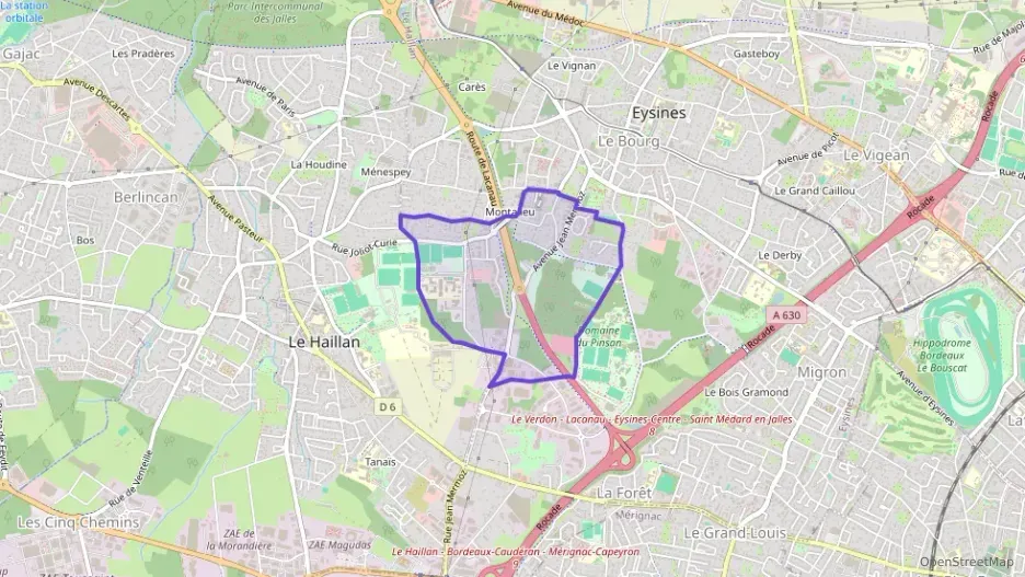 Appartement 61 m² trois pièces à vendre à Eysines