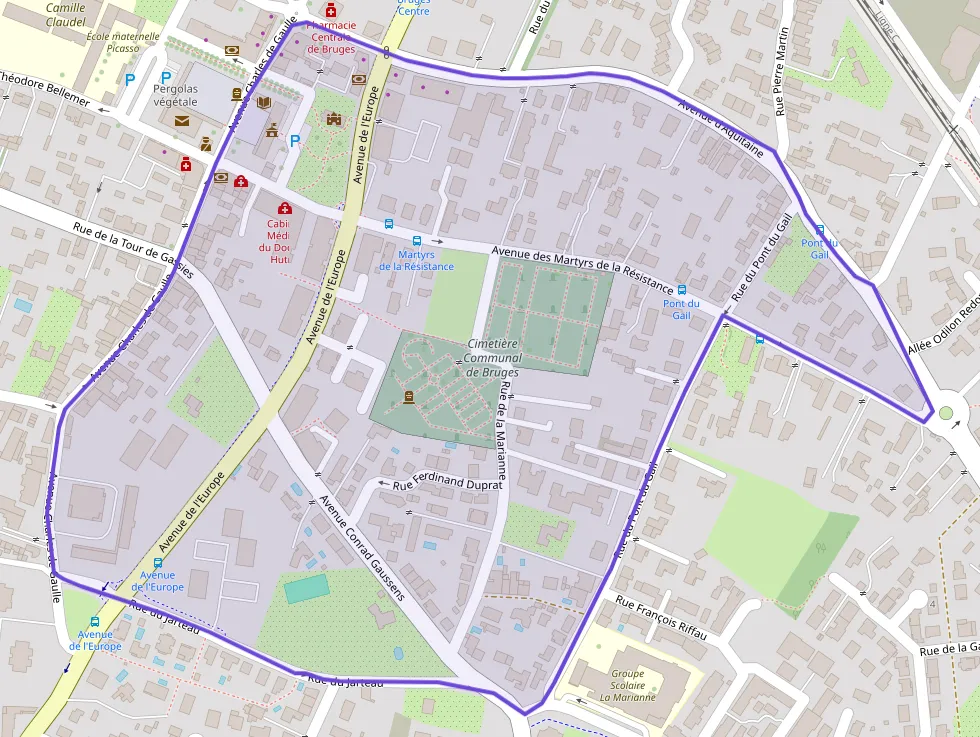 Appartement 69 m² trois pièces à vendre à Bruges