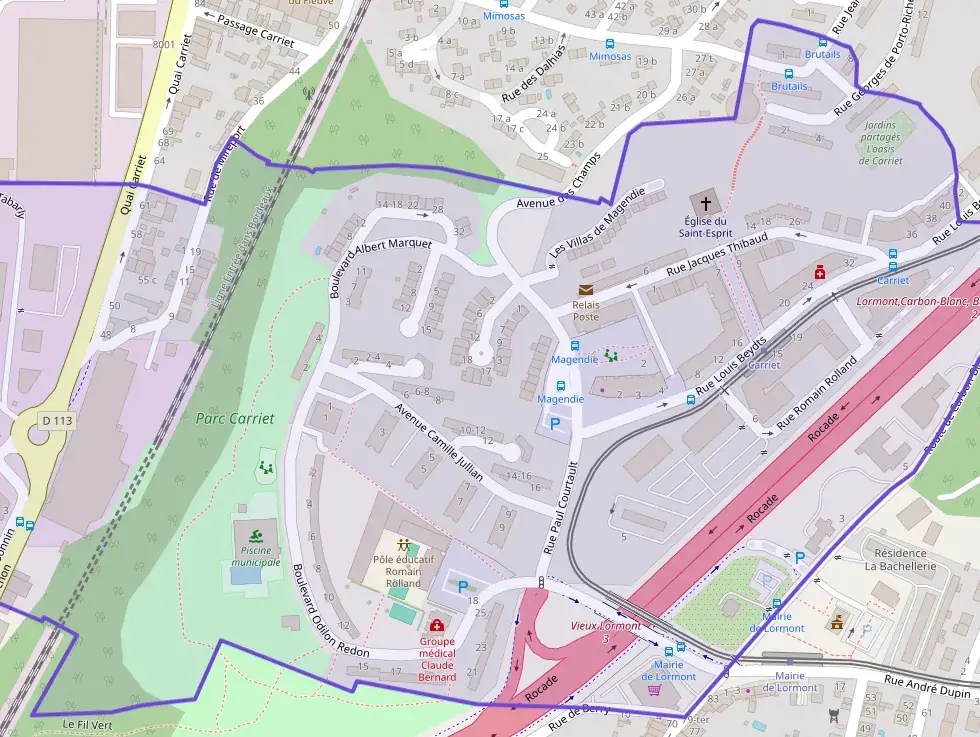 Appartement 66 m² trois pièces à vendre à Lormont