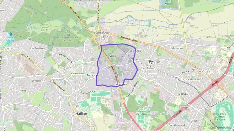 Appartement 61 m² trois pièces à vendre à Eysines