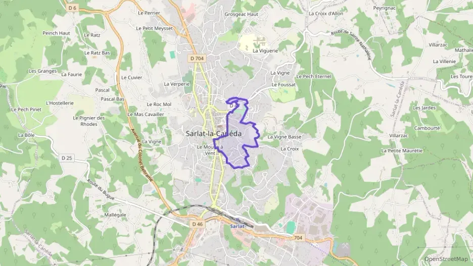 Appartement 56 m² trois pièces à vendre à Sarlat-la-Canéda