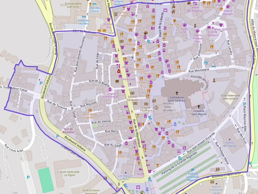 Appartement 48 m² deux pieces à vendre à Sarlat-la-Canéda