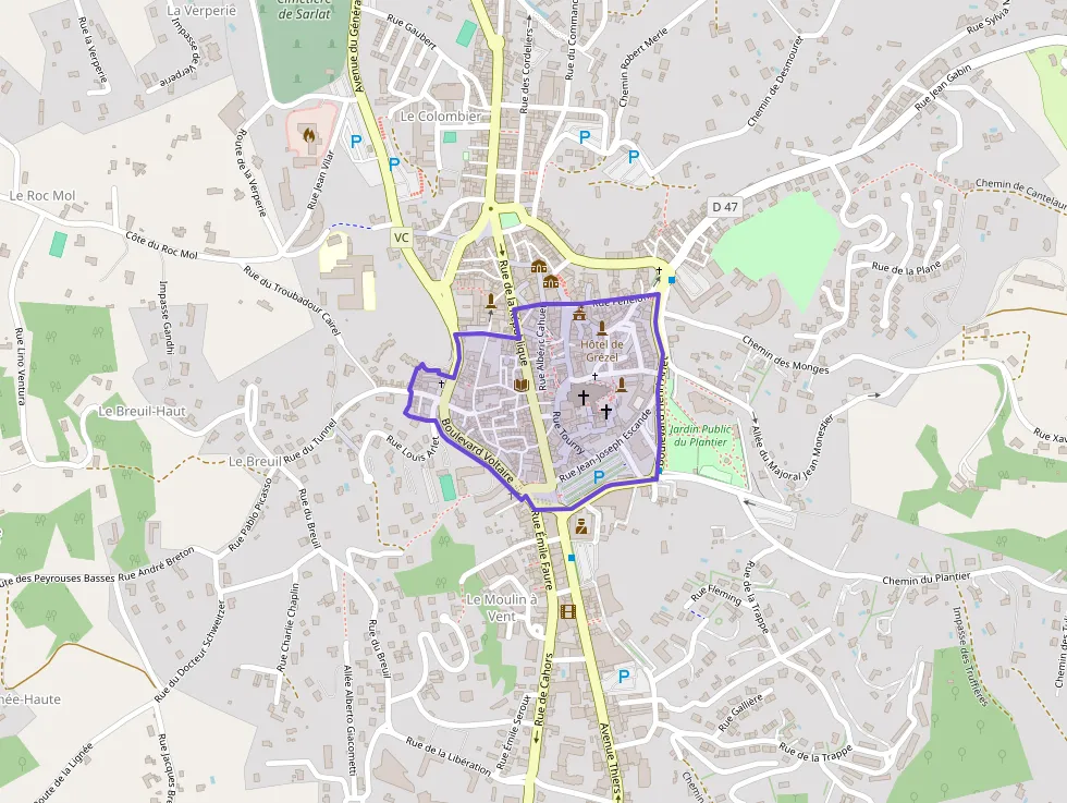 Appartement 72 m² trois pièces à vendre à Sarlat-la-Canéda