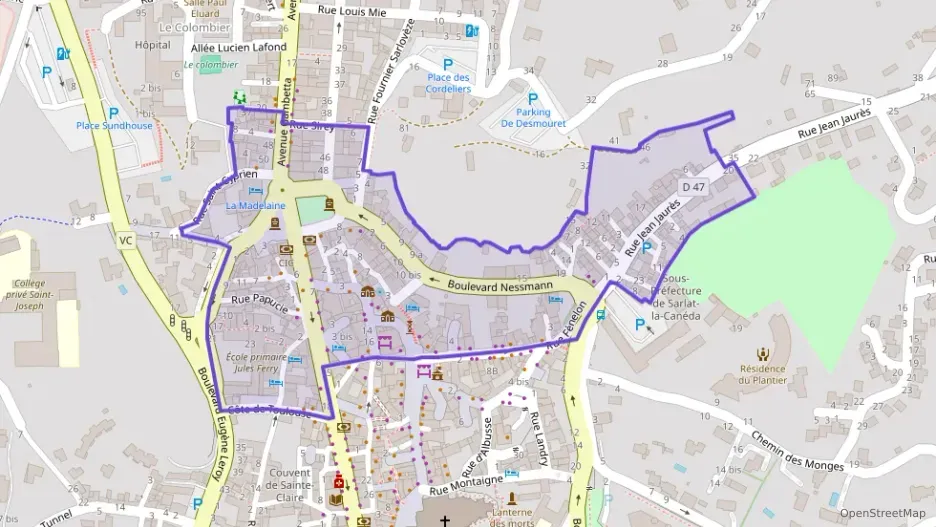 Appartement 140 m² quatre pièces à vendre à Sarlat-la-Canéda