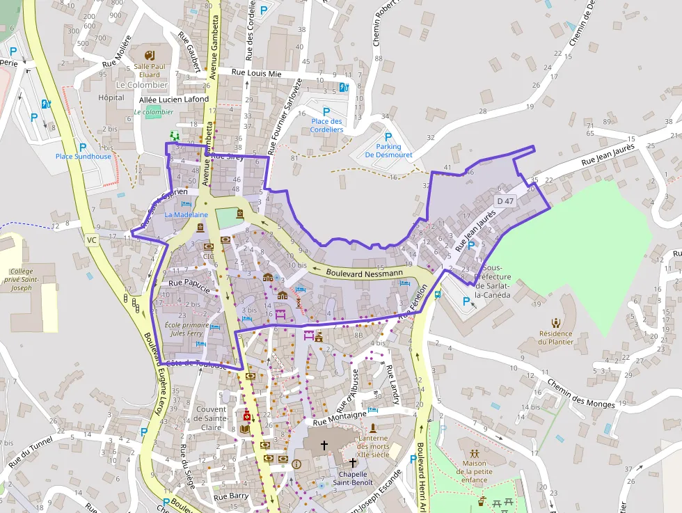 Appartement 91 m² quatre pièces à vendre à Sarlat-la-Canéda