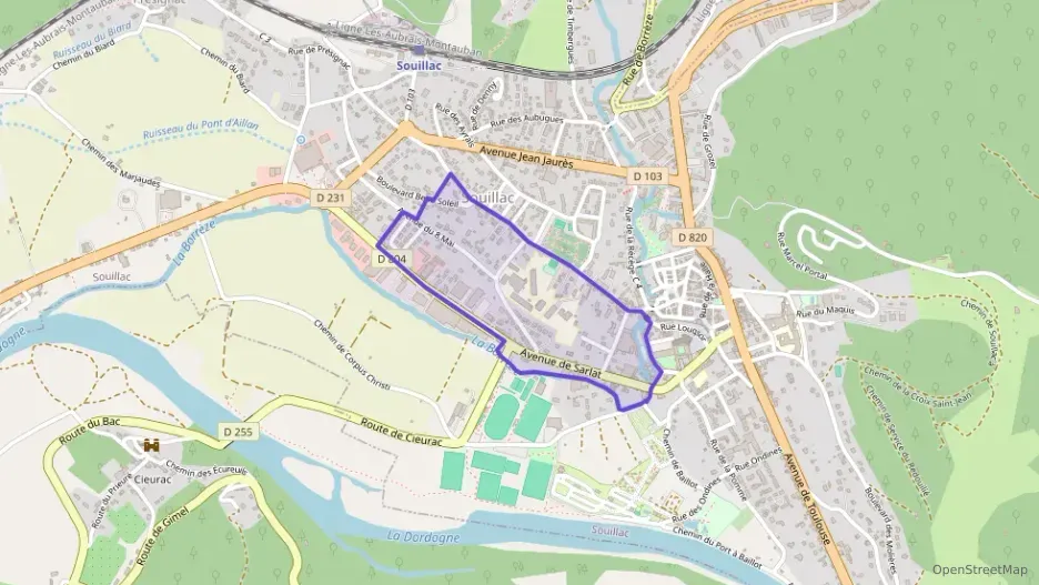 Appartement 52 m² une piece à vendre à Souillac