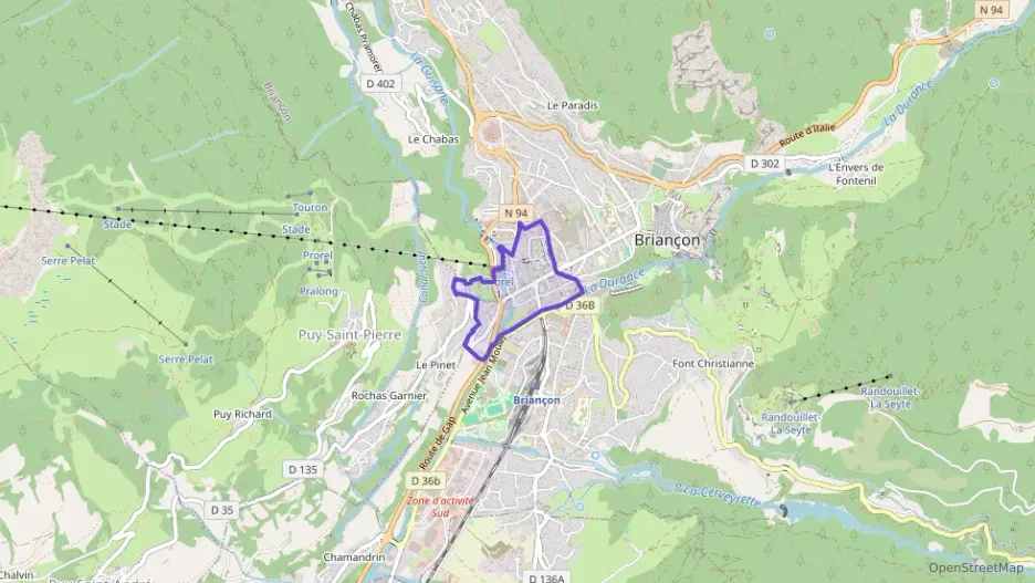 Appartement 51 m² deux pieces à vendre à Briançon