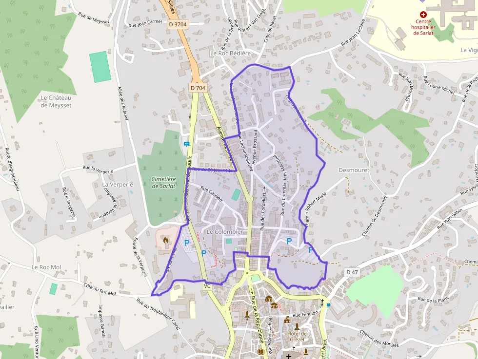 Appartement 99 m² quatre pièces à vendre à Sarlat-la-Canéda