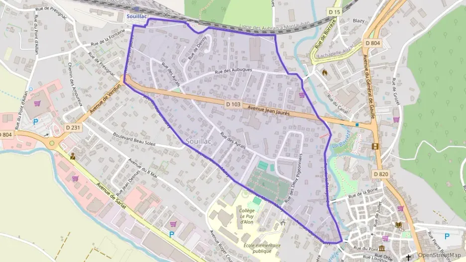 Appartement 101 m² quatre pièces à vendre à Souillac