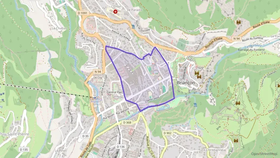 Appartement 38 m² deux pieces à vendre à Briançon