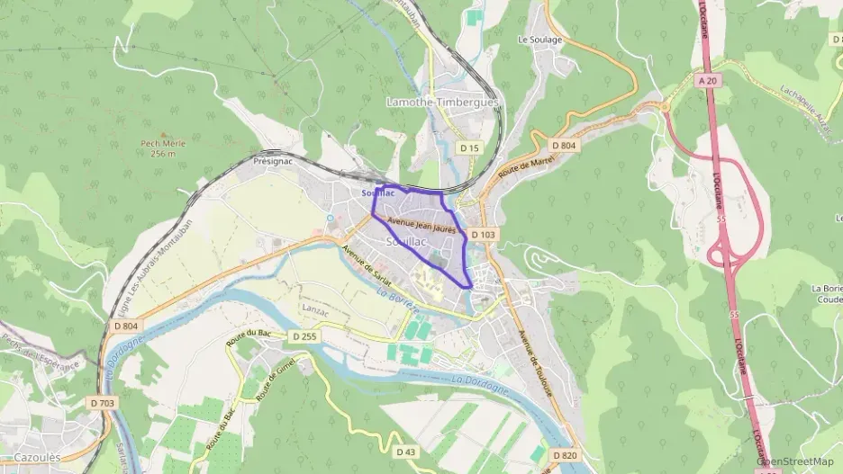 Appartement 83 m² trois pièces à vendre à Souillac