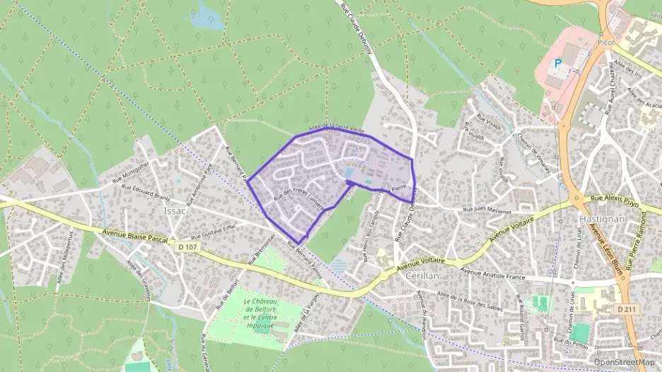 Appartement 61 m² trois pièces à vendre à Saint-Médard-en-Jalles