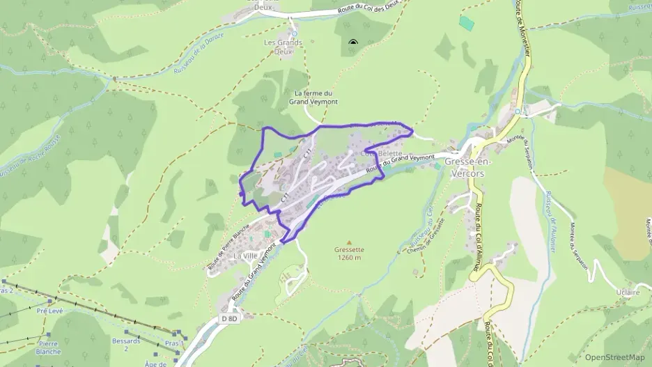 Appartement 30 m² une piece à vendre à Gresse-en-Vercors