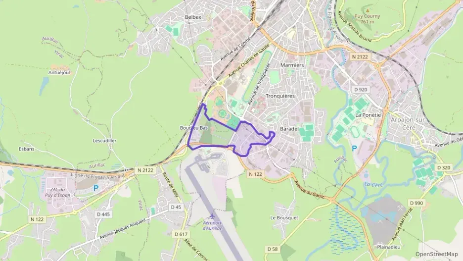 Appartement 45 m² deux pieces à vendre à Aurillac Appartement 45 m² deux pieces à vendre à Aurillac