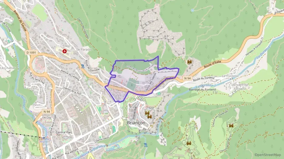 Appartement 45 m² deux pieces à vendre à Briançon
