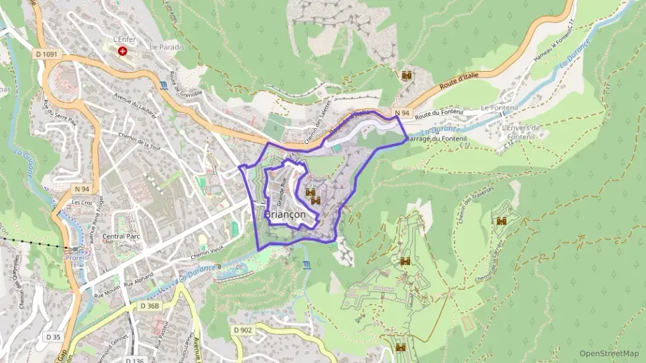 Appartement 42 m² trois pièces à vendre à Briançon