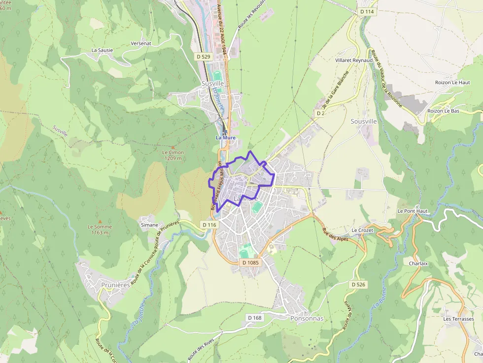 Appartement 69 m² quatre pièces à vendre à La Mure