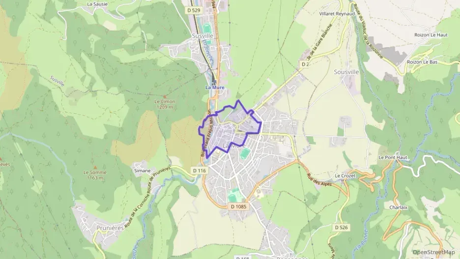 Appartement 69 m² quatre pièces à vendre à La Mure Appartement 69 m² quatre pièces à vendre à La Mure