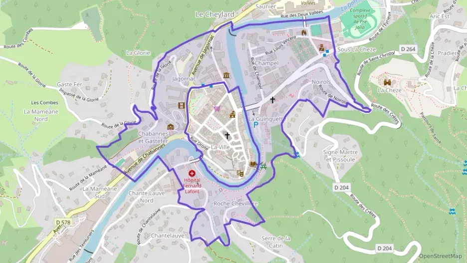 Appartement 86 m² quatre pièces à vendre à Le Cheylard