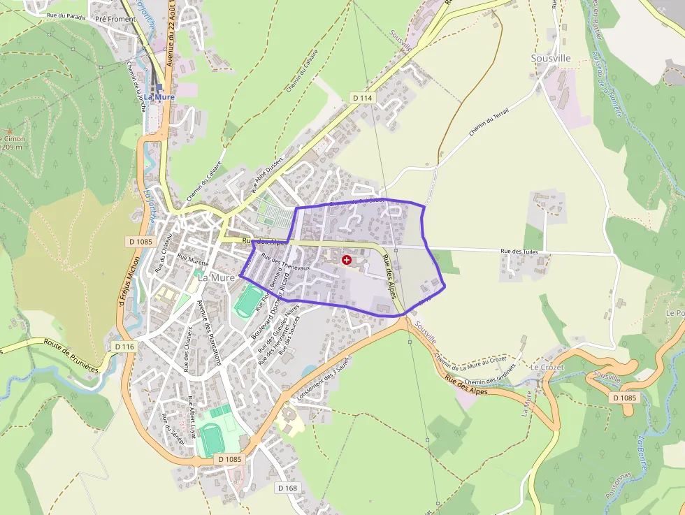 Appartement 90 m² quatre pièces à vendre à La Mure