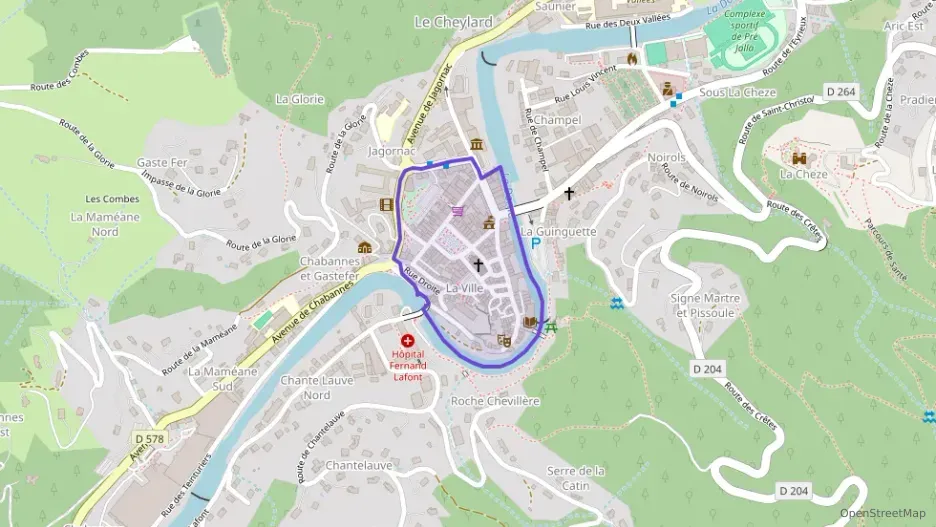 Appartement 40 m² trois pièces à vendre à Le Cheylard Appartement 40 m² trois pièces à vendre à Le Cheylard