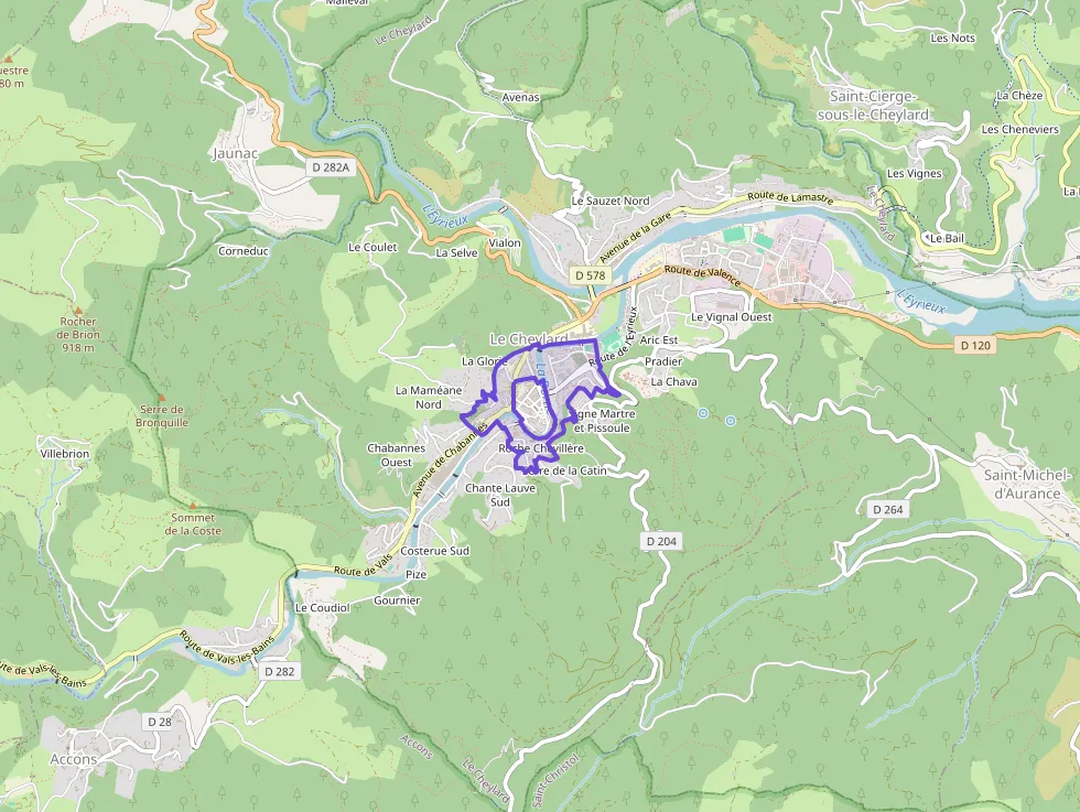 Appartement 85 m² quatre pièces à vendre à Le Cheylard