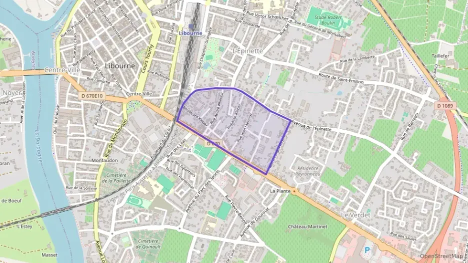 Appartement 50 m² trois pièces à vendre à Libourne