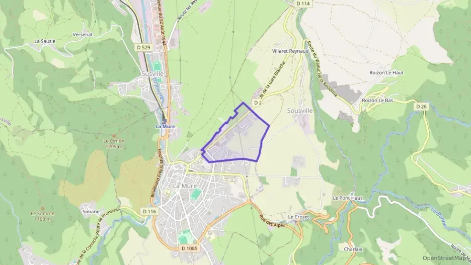 Appartement 66 m² trois pièces à vendre à La Mure Appartement 66 m² trois pièces à vendre à La Mure