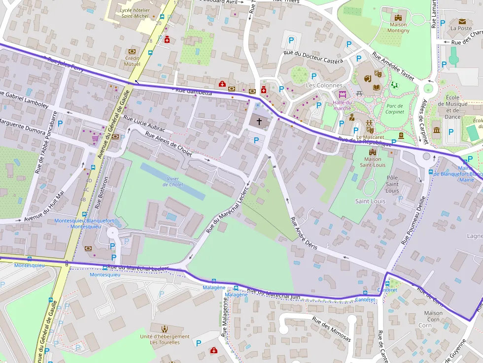 Appartement 72 m² trois pièces à vendre à Blanquefort