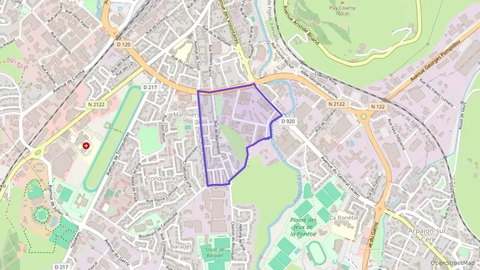 Appartement 95 m² quatre pièces à vendre à Aurillac