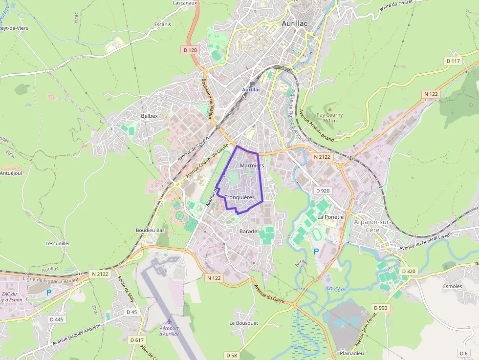 Appartement 50 m² trois pièces à vendre à Aurillac