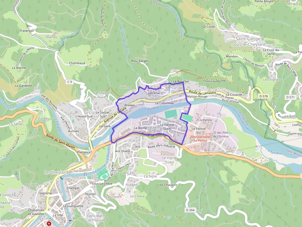 Appartement 124 m² quatre pièces à vendre à Le Cheylard