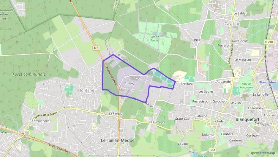 Appartement 74 m² trois pièces à vendre à Le Taillan-Médoc