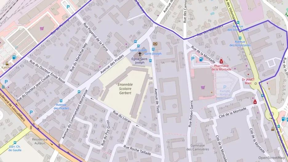 Appartement 68 m² quatre pièces à vendre à Aurillac