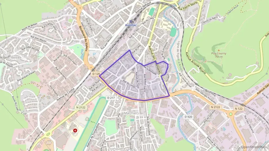 Appartement 68 m² quatre pièces à vendre à Aurillac