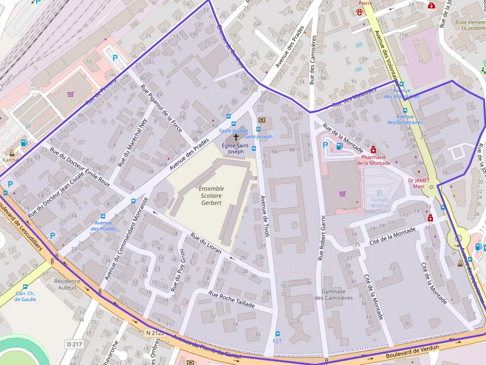 Appartement 54 m² deux pieces à vendre à Aurillac